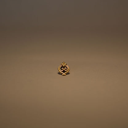 Maude 14k Gold Filigree Threadless End